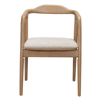 HOSOI DINING CHAIR BEIGE