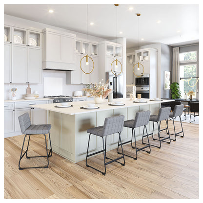PAGO COUNTER STOOL GRAY