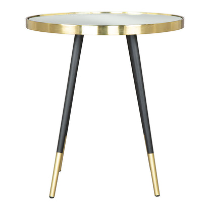 PARTICLE SIDE TABLE GOLD & BLACK