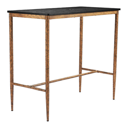 NIDA BAR TABLE  BLACK & BRONZE