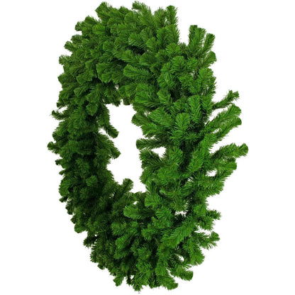 4FT PINE NEEDLE CHRISTMAS WREATH