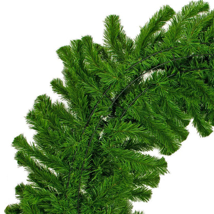 4FT PINE NEEDLE CHRISTMAS WREATH