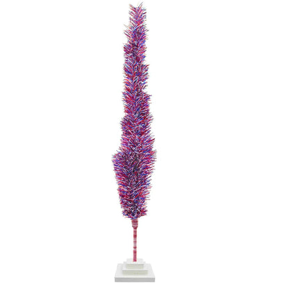4TH OF JULY FIREWORK TINSEL TREES
