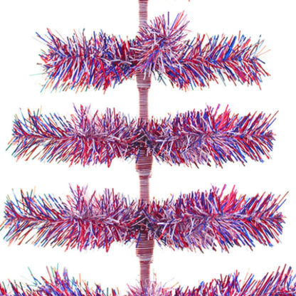 4TH OF JULY FIREWORK TINSEL TREES