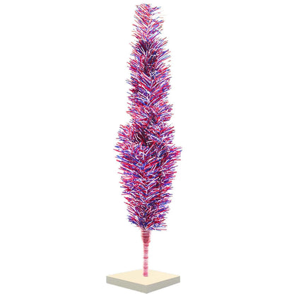 4TH OF JULY FIREWORK TINSEL TREES