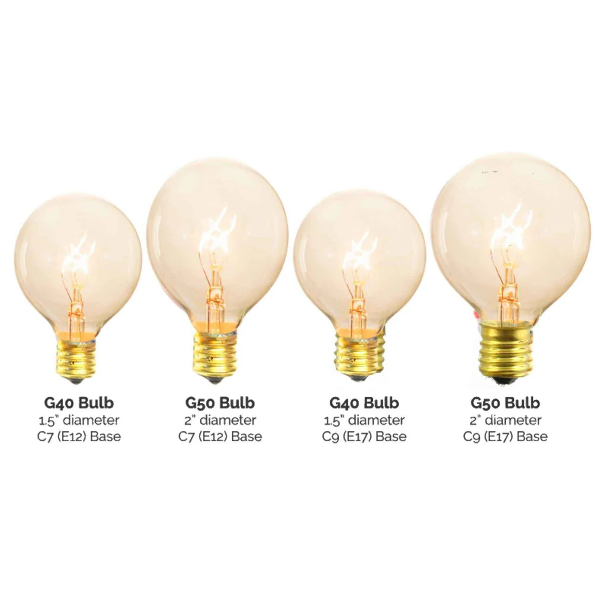 4TH OF JULY G50 LIGHT BULBS