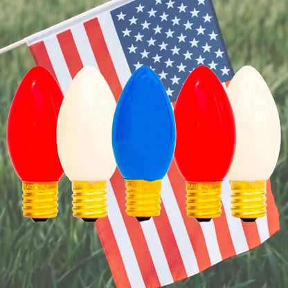 4TH OF JULY SOLID LIGHTS