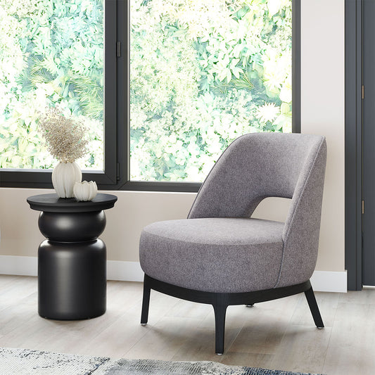 MISTLEY ACCENT CHAIR GRAY