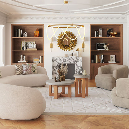 WIBER CEILING LAMP BRASS