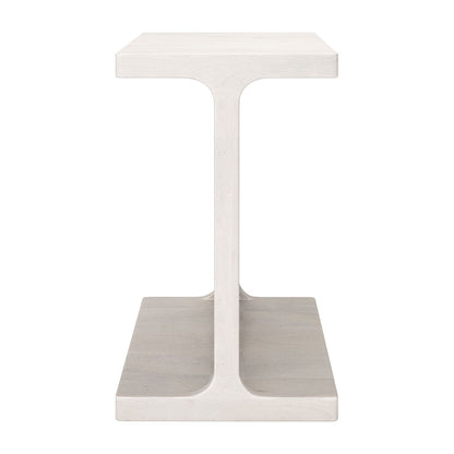 BAMA SIDE TABLE WHITEWASHED