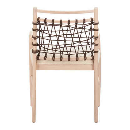 WEZLY DINING CHAIR IVORY