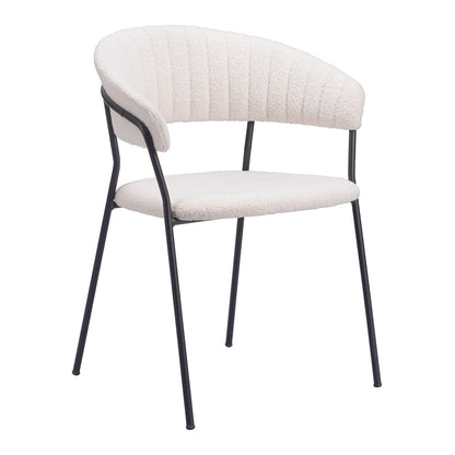 JOSEPHINE DINING CHAIR CREAM