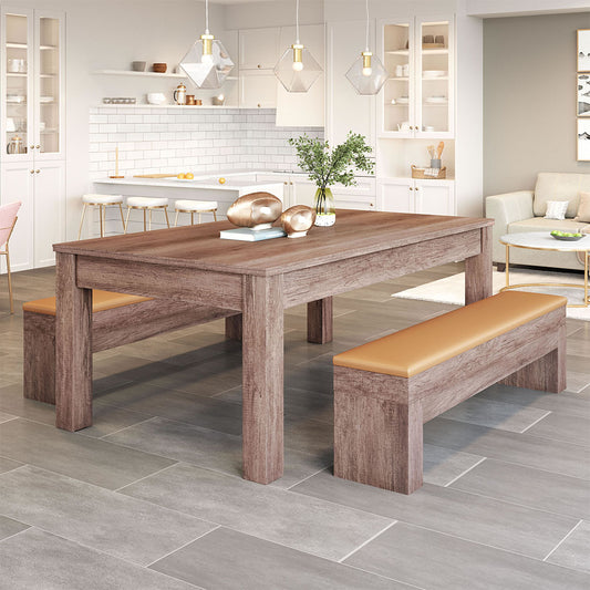 BONKER 3 IN 1 TABLE BROWN