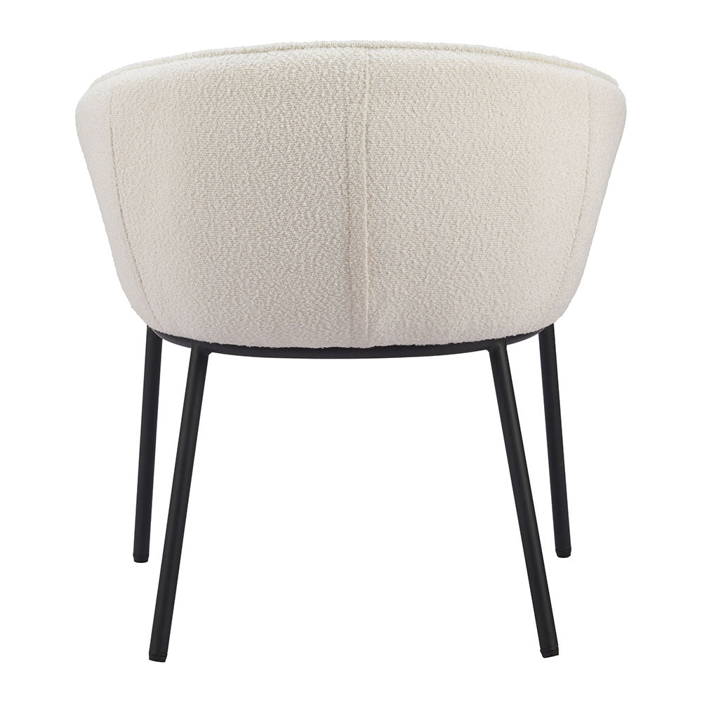 ESSEN DINING CHAIR IVORY