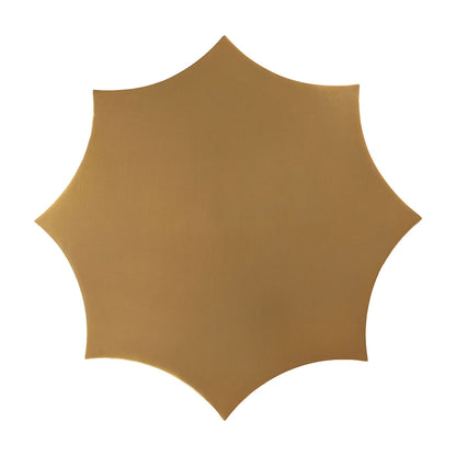 OSAM SIDE TABLE GOLD & BEIGE