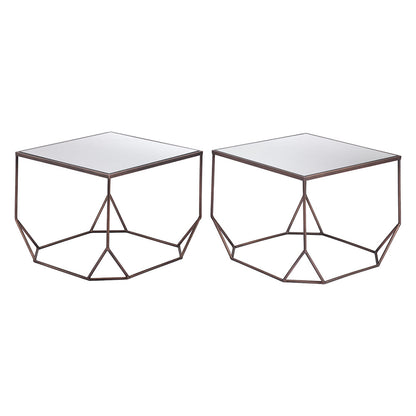 ARZON COFFEE TABLE SET BRONZE