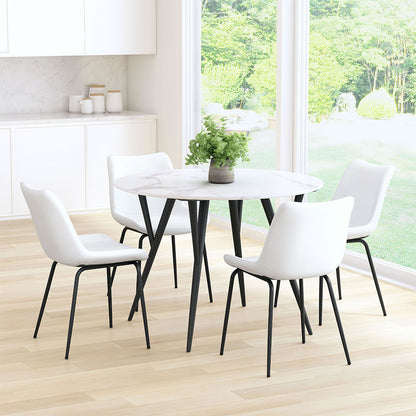BYRON DINING CHAIR WHITE