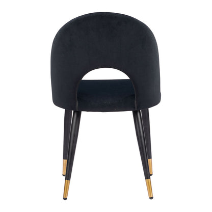 MENLO DINING CHAIR BLACK