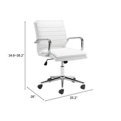 PARTNER OFFICE CHAIR WHITE