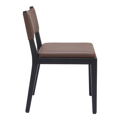 ROXAS DINING CHAIR BROWN
