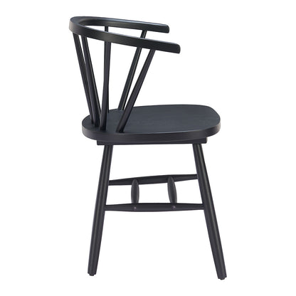 STENGER DINING CHAIR BLACK