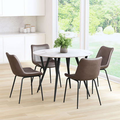BYRON DINING CHAIR BROWN