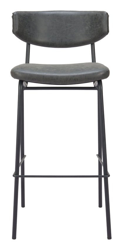 CHARON BARSTOOL VINTAGE BLACK