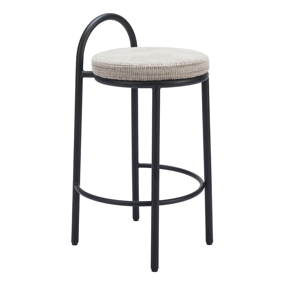 SISAL COUNTER STOOL BEIGE TWEED