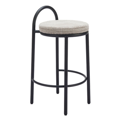 SISAL COUNTER STOOL BEIGE TWEED