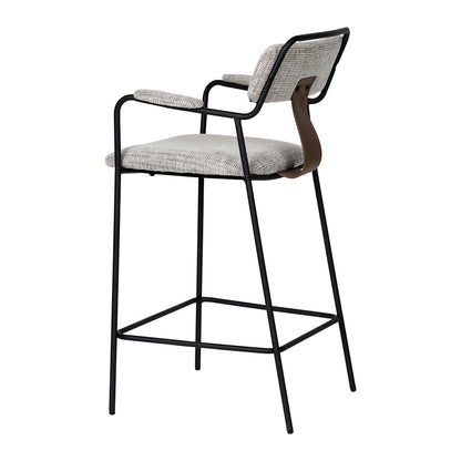 COUVA COUNTER STOOL GRAY TWEED
