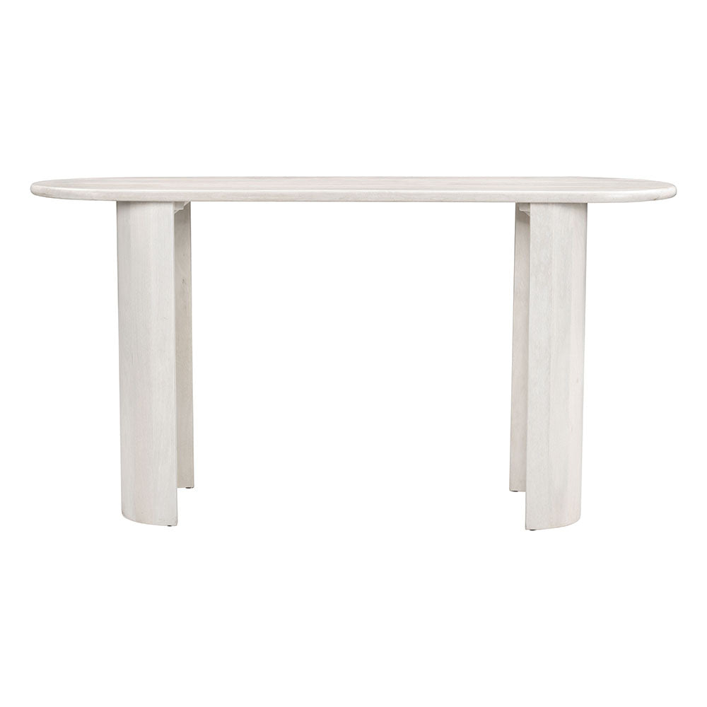 RISAN CONSOLE TABLE WHITEWASHED
