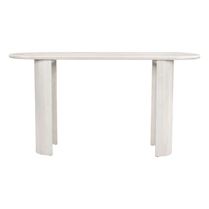 RISAN CONSOLE TABLE WHITEWASHED