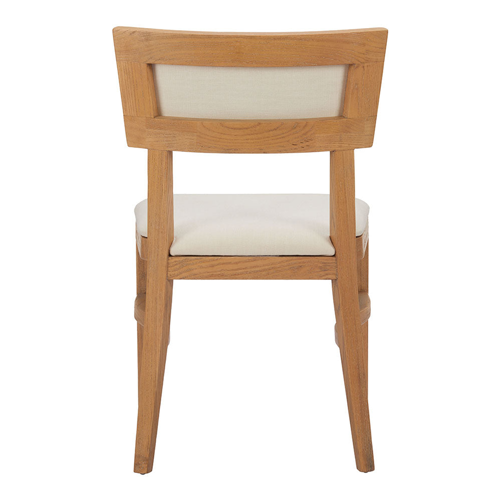 Kuchen Dining Chair Ivory & Natural