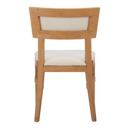 Kuchen Dining Chair Ivory & Natural