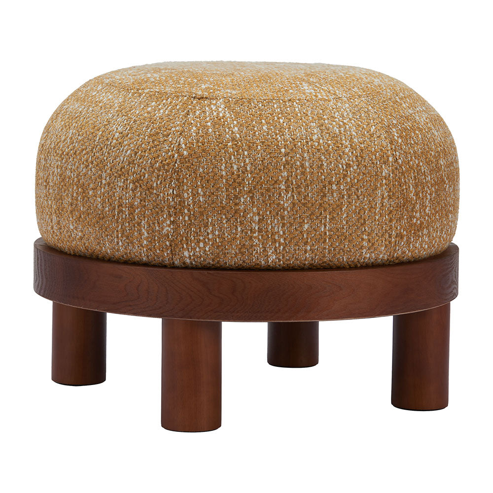 GOME OTTOMAN OAT YELLOW
