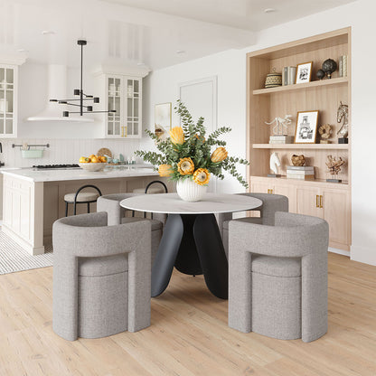 PAPUA DINING CHAIR GRAY
