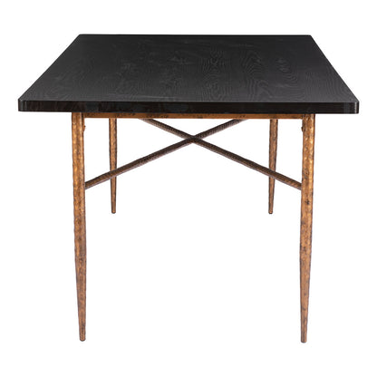 NIDA DINING TABLE BLACK & BRONZE