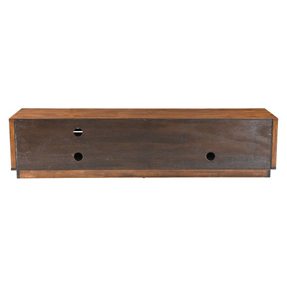LINEA WIDE ENTERTAINMENT STAND WALNUT