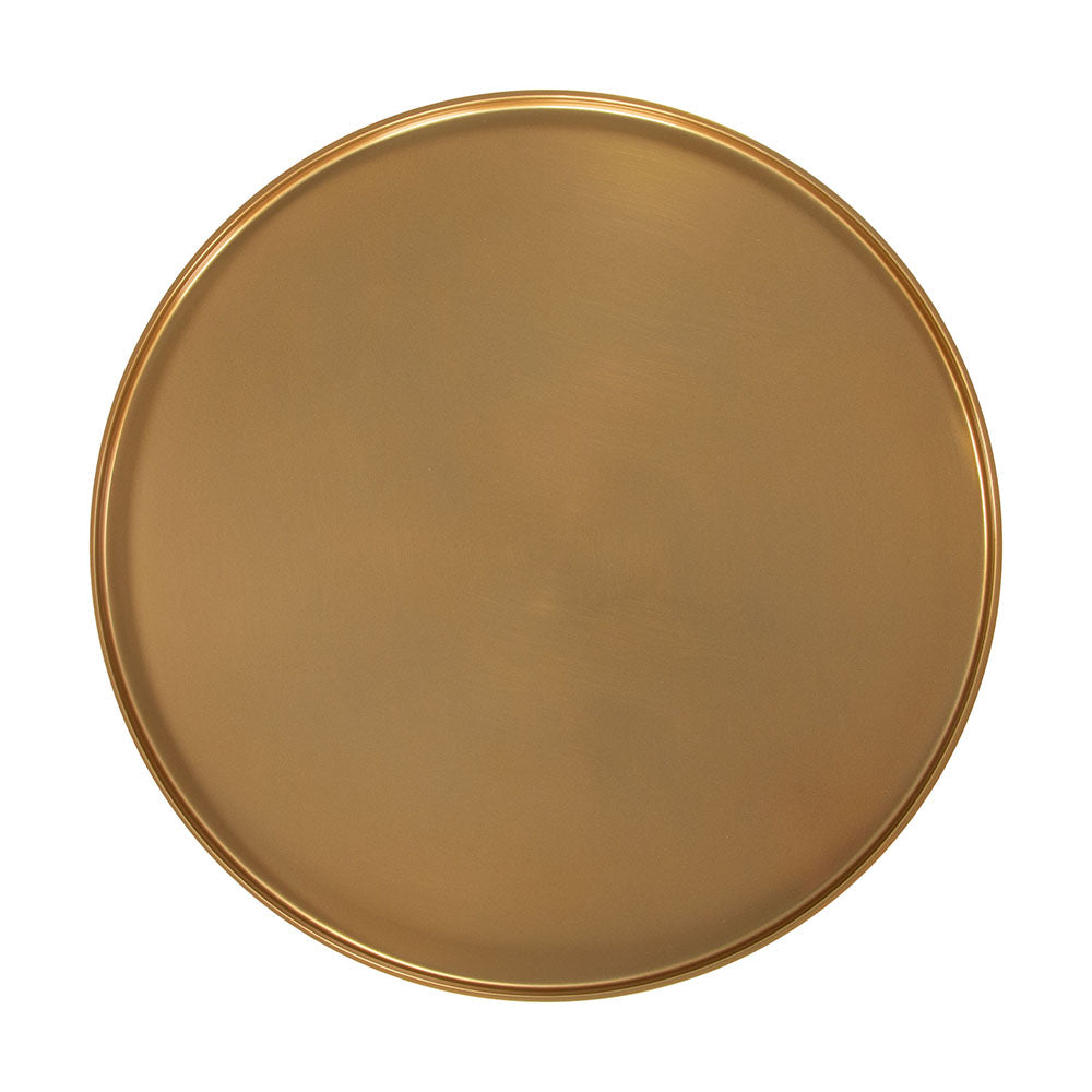 CENDRE SIDE TABLE GOLD & BEIGE