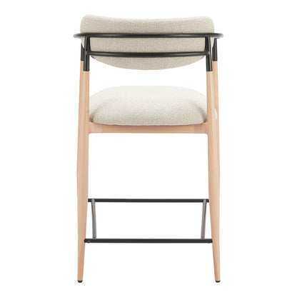 EQUINOX COUNTER STOOL OYSTER GRAY & NATURAL