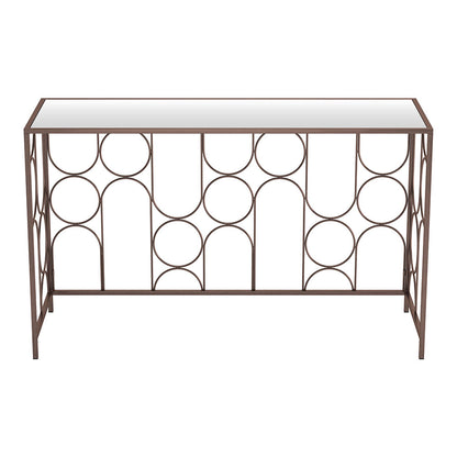 CONVALE CONSOLE TABLE BRONZE