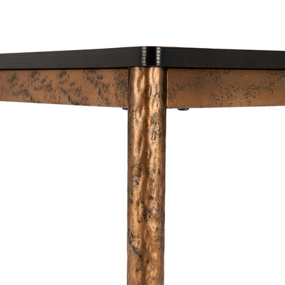 NIDA BAR TABLE  BLACK & BRONZE