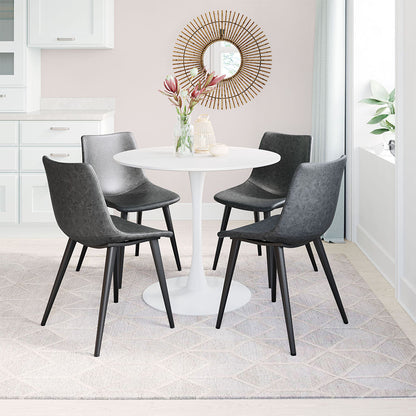 DANIEL DINING CHAIR VINTAGE BLACK