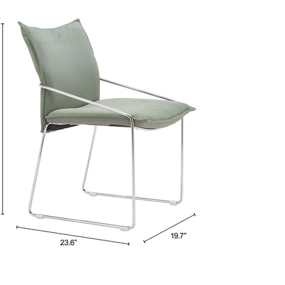 POLA DINING CHAIR GREEN