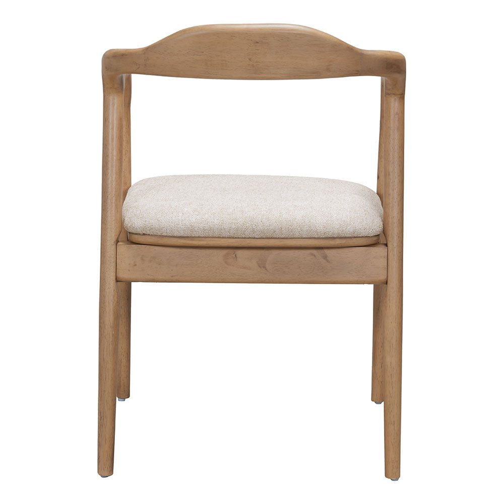 HOSOI DINING CHAIR BEIGE