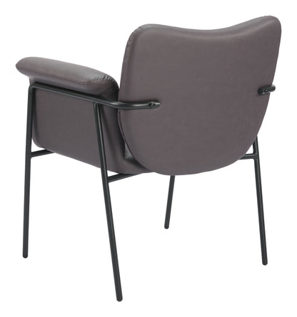 HERITAGE ACCENT CHAIR BROWN