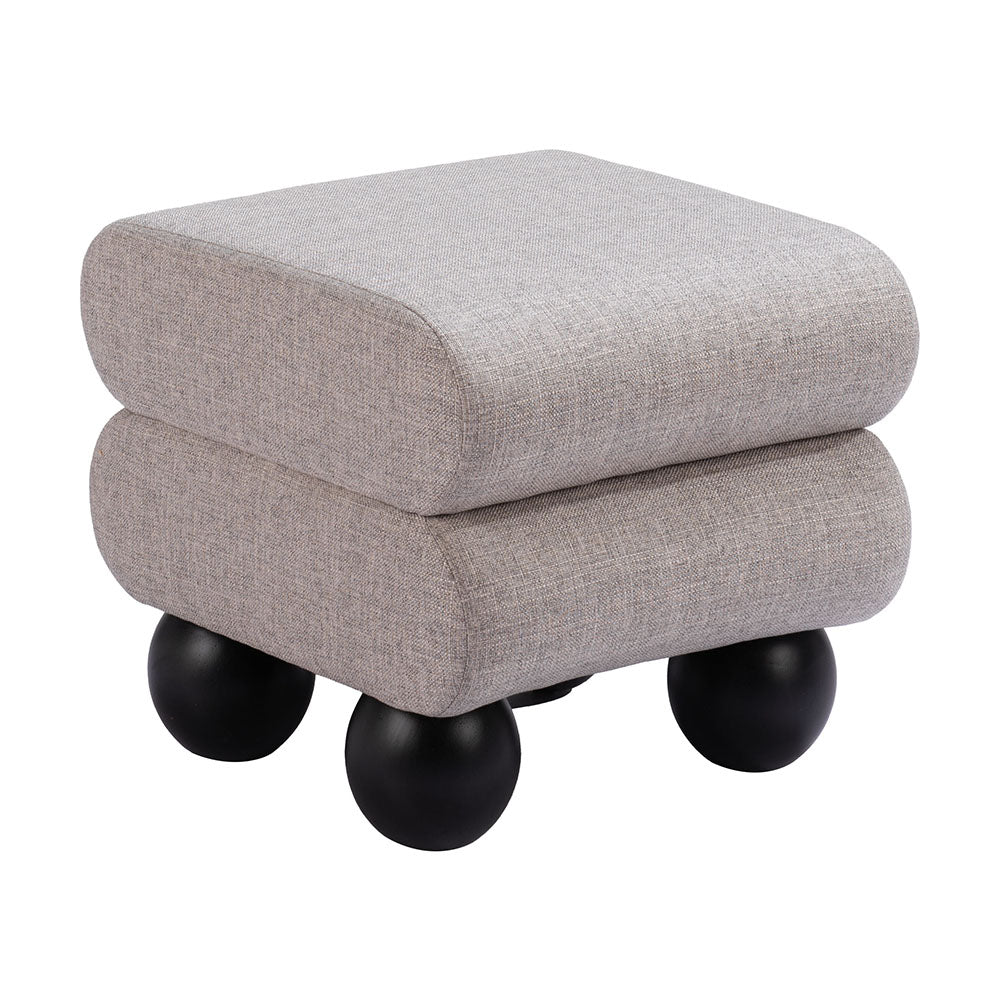 DAVAO OTTOMAN GRAY