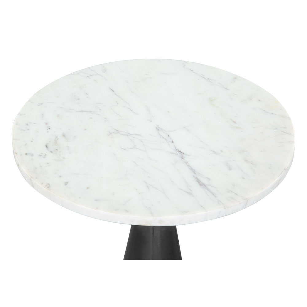 TIM SIDE TABLE WHITE & BLACK