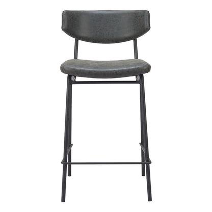 CHARON COUNTER STOOL VINTAGE BLACK