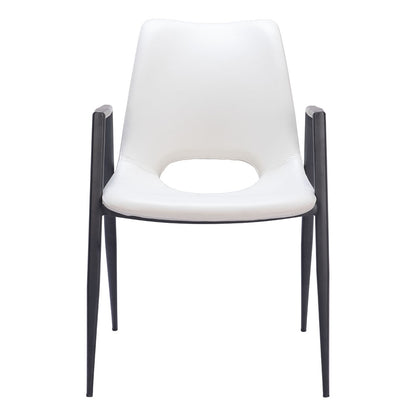 DESI DINING CHAIR WHITE